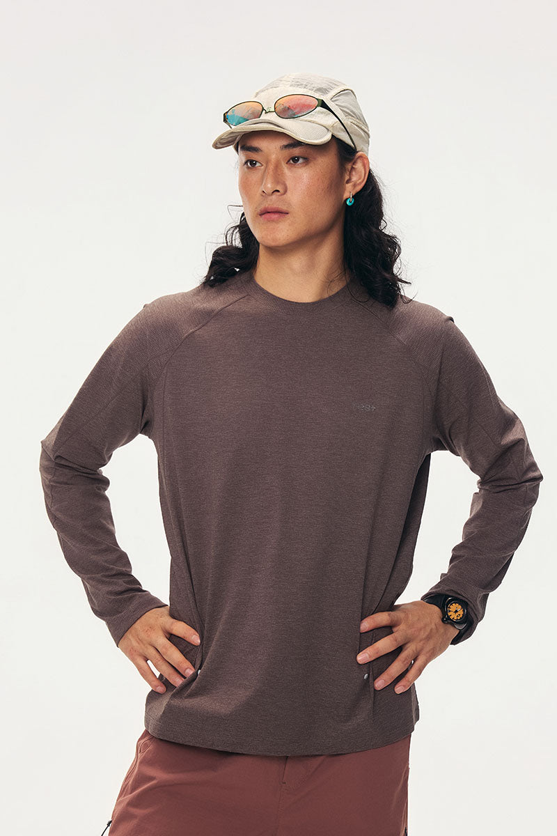 「岩叙」速乾グラフィック ロングスリーブTシャツ