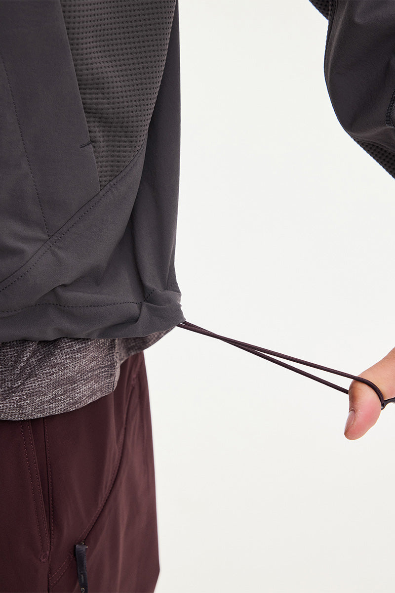 Water-Repellent Hooded Softshell Jacket — Men's