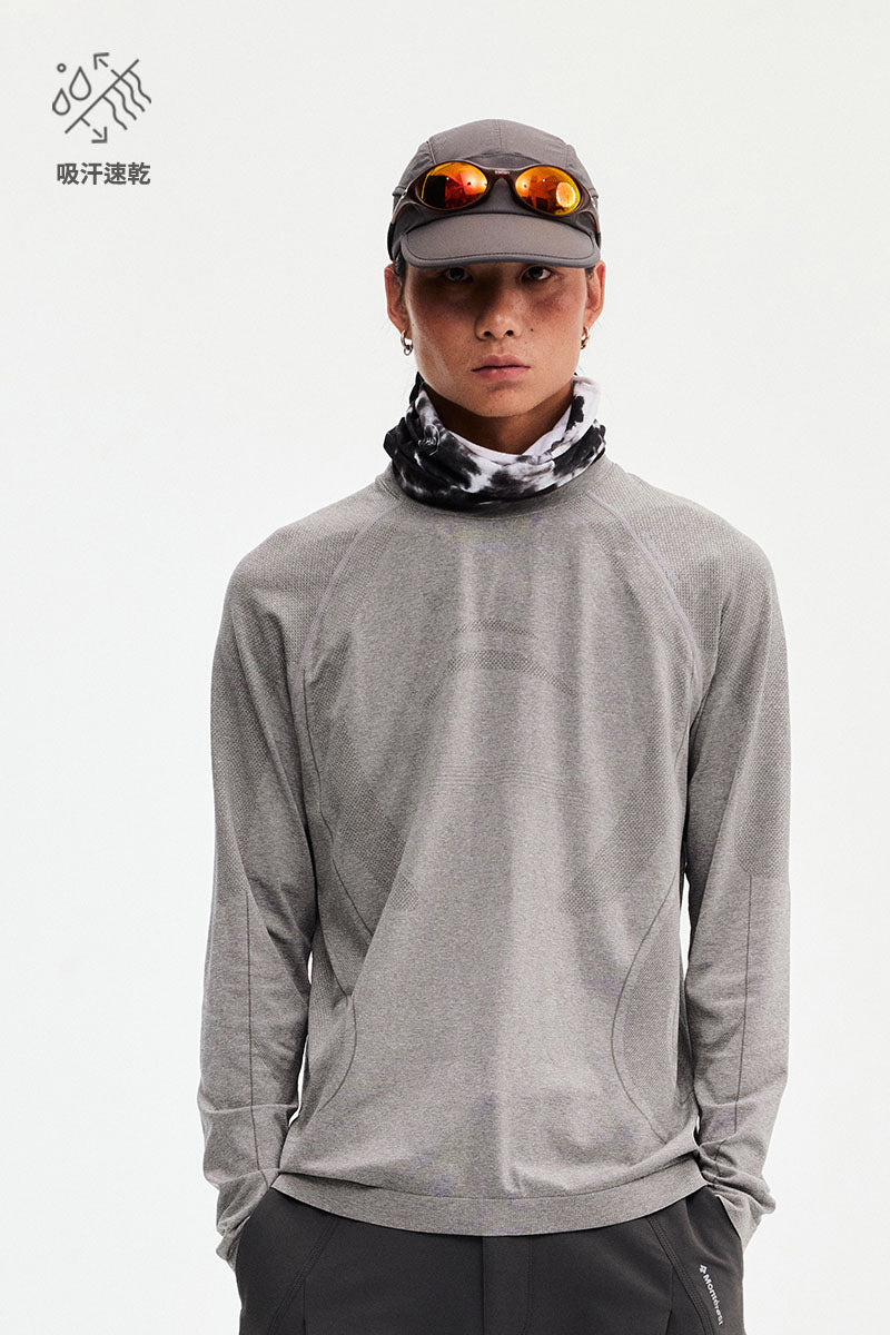 Monterest メンズ シームレスロングスリーブTシャツ product image