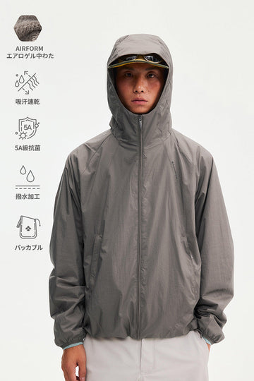 Monterest AIRFORM 撥水パッカブル フードジャケット product image