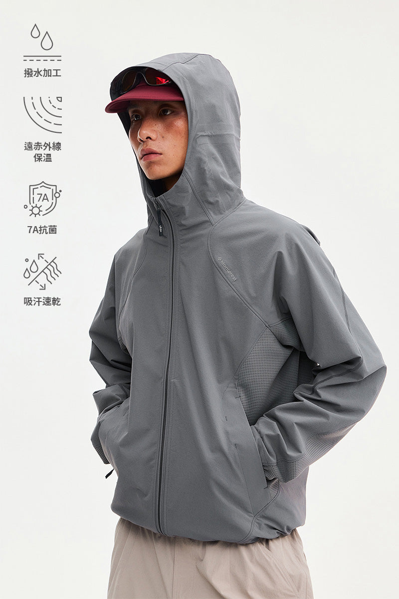 Monterest 撥水フーデッドソフトシェルジャケット メンズ product image
