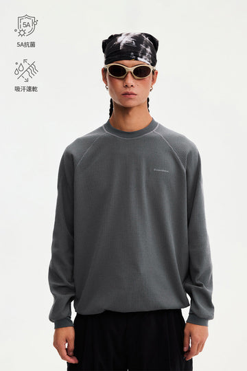 Monterest 速乾ワッフル ロングスリーブTシャツ メンズ product image
