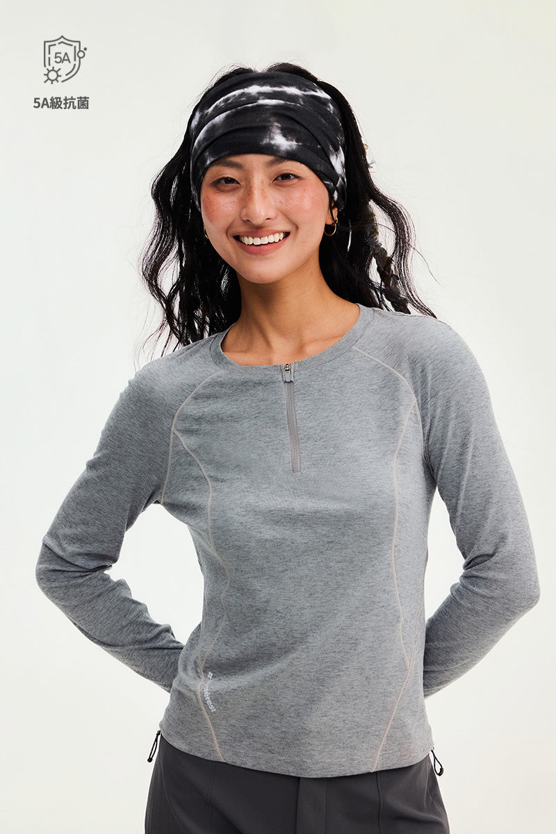 Monterest ウール ハーフジップ長袖Tシャツ product image