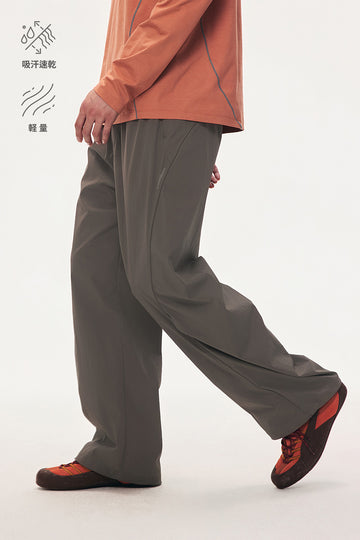 Sweat-wicking, quick-drying light stretch pants