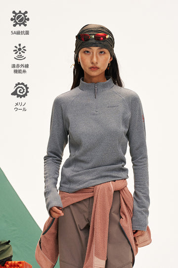 KOSU Merino Wool-Blend Base Layer — Women's