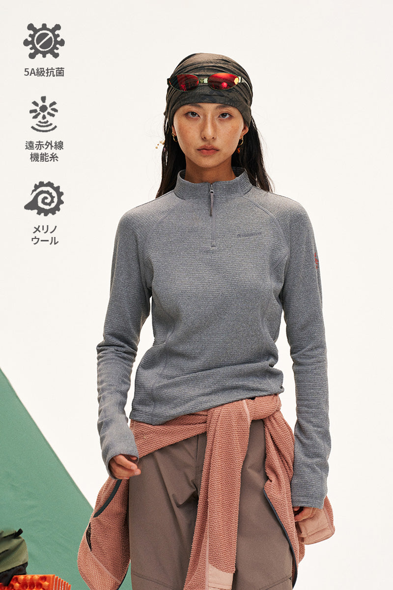 KOSU Merino Wool-Blend Base Layer — Women's