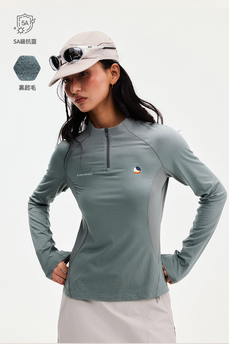 Monterest TTTM レディース ハーフジップスウェット product image