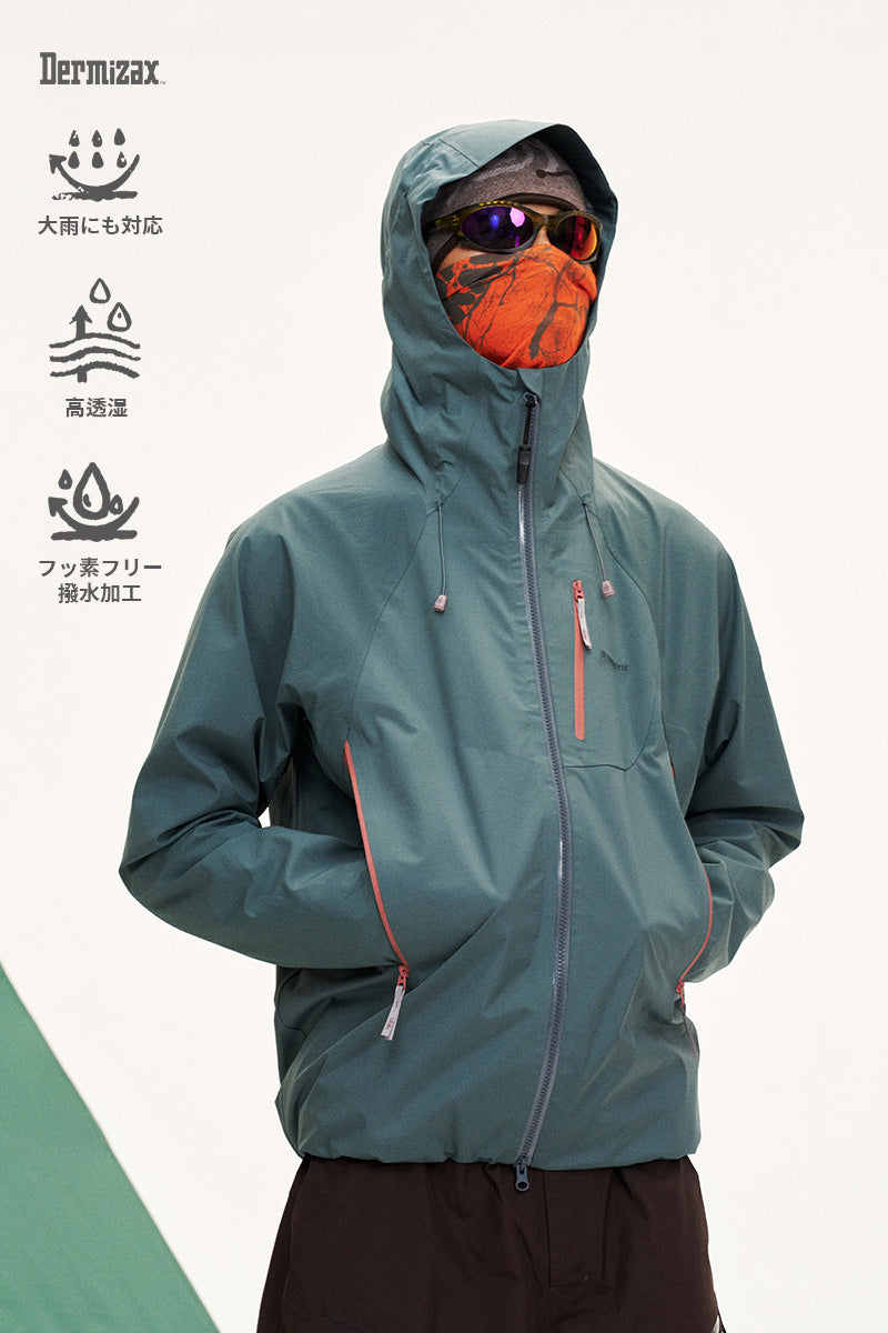 KOSU Dermizax Waterproof 3-Way Shell Jacket — Men's