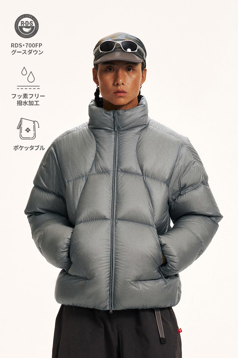 700FP Water-Repellent Stand-Collar Down Jacket