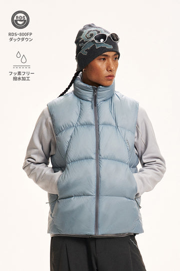 800FP Water-Repellent Stand-Collar Down Vest