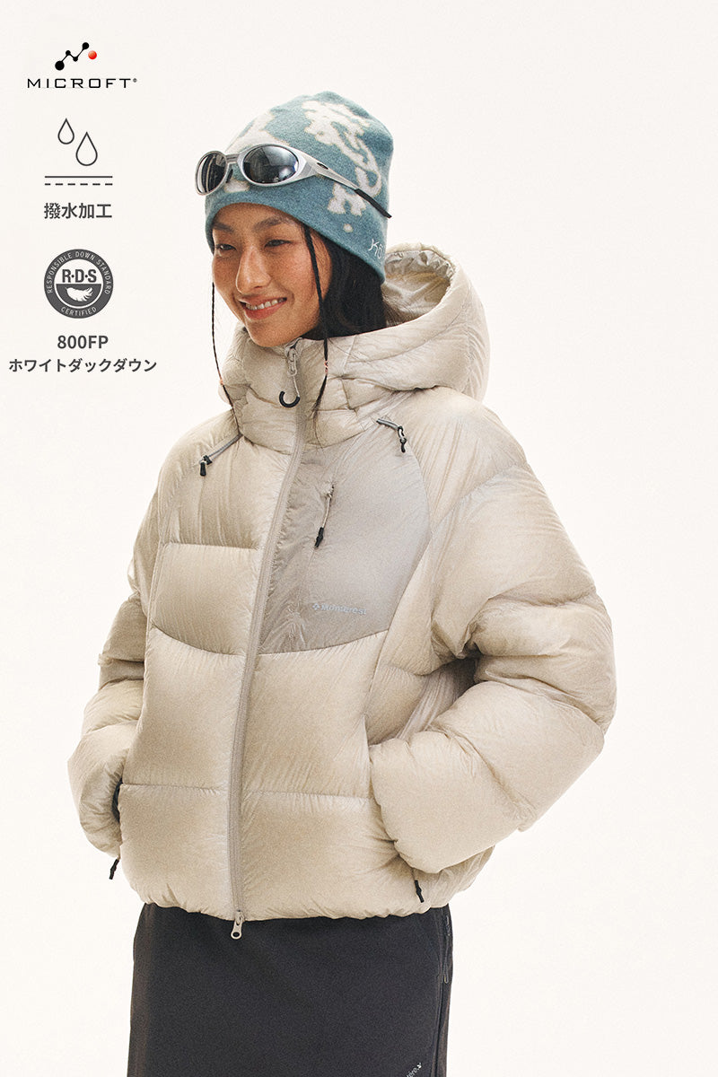 800FP Water-Repellent Hooded Down Jacket — Women's
