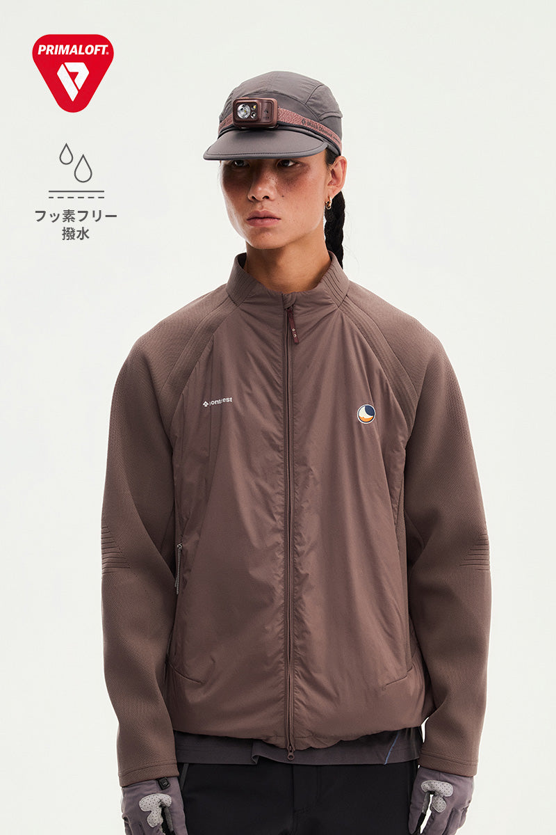 TTTM PrimaLoft® Gold-Paneled Stand-Collar Insulated Jacket