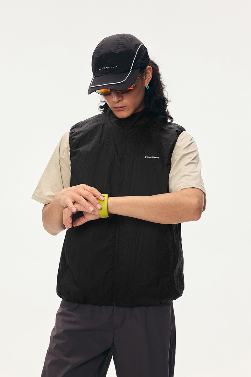 Lightweight Water-Repellent Windproof Vest