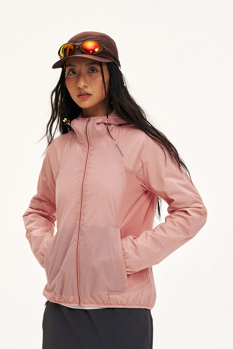 PrimaLoft® Gold フード付き中綿ジャケット レディース