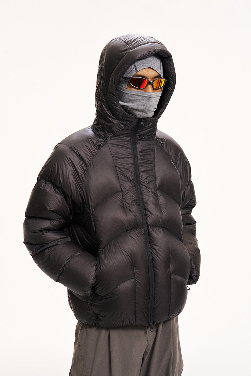 700FP Water-Repellent Hooded Down Jacket