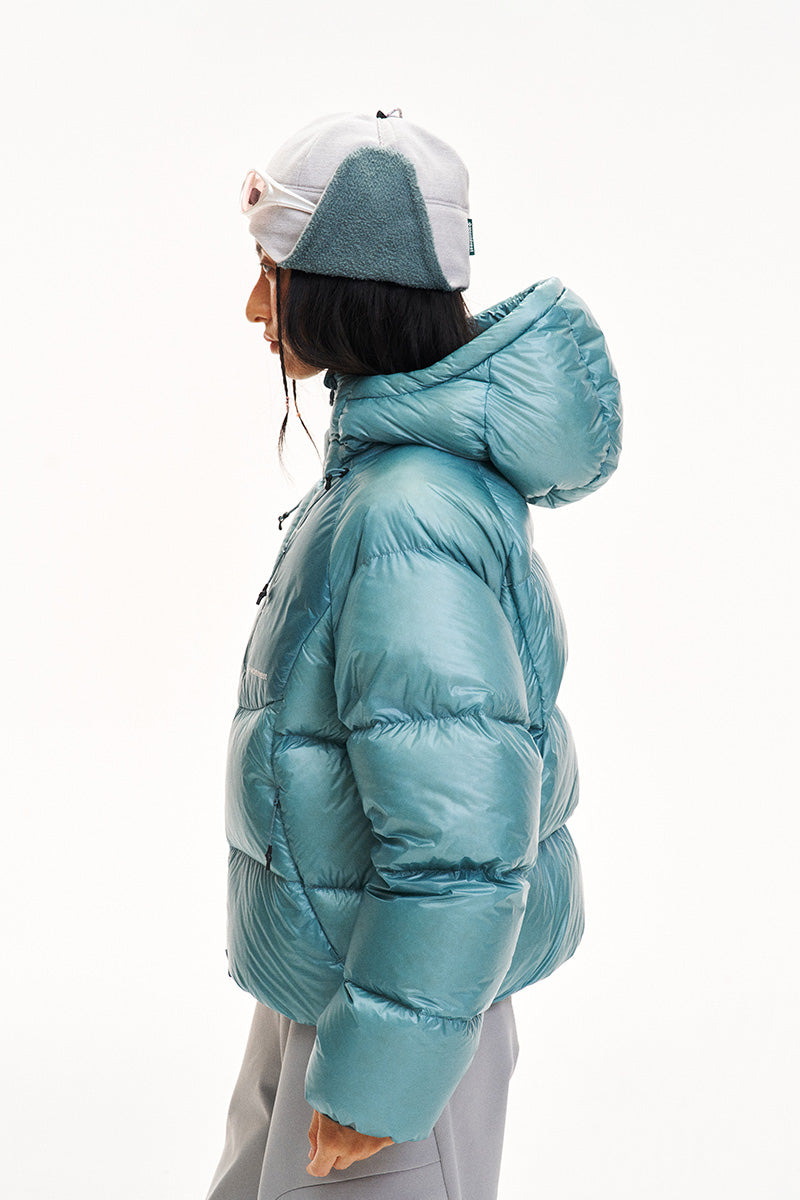 800FP Water-Repellent Hooded Down Jacket — Women's