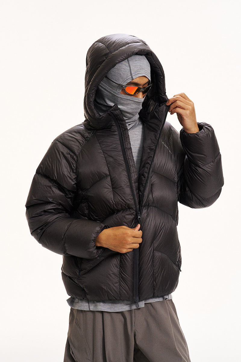 700FP Water-Repellent Hooded Down Jacket