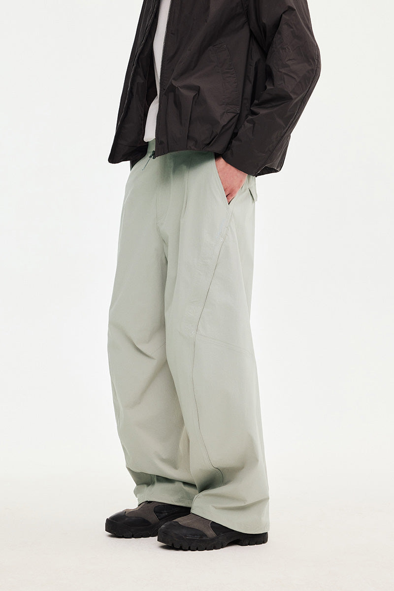 撥水ベンチレーション バレルパンツ