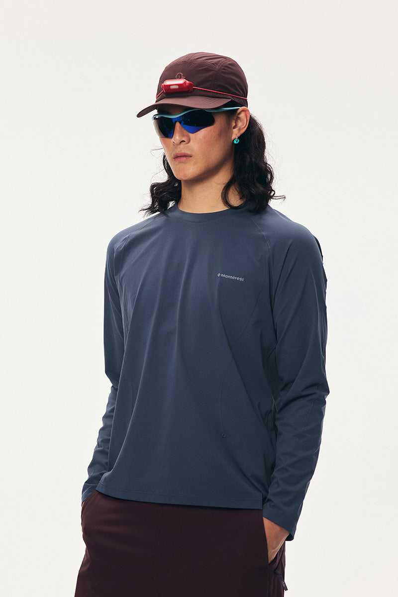 Antibacterial Quick-Drying Stretch Long-Sleeve T-Shirt