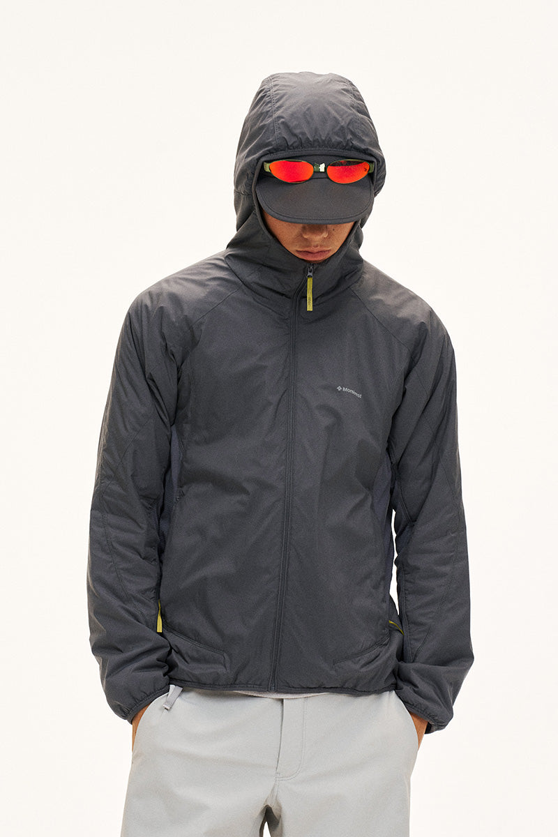 PrimaLoft® Gold フード付き中綿ジャケット メンズ