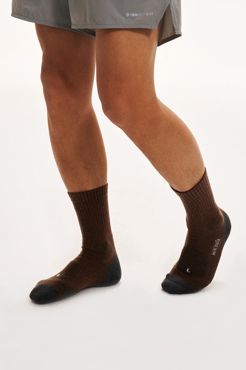 KOSU Merino Wool-Blend Trekking Socks — Men's