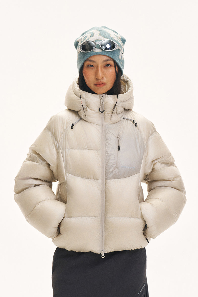 800FP Water-Repellent Hooded Down Jacket — Women's