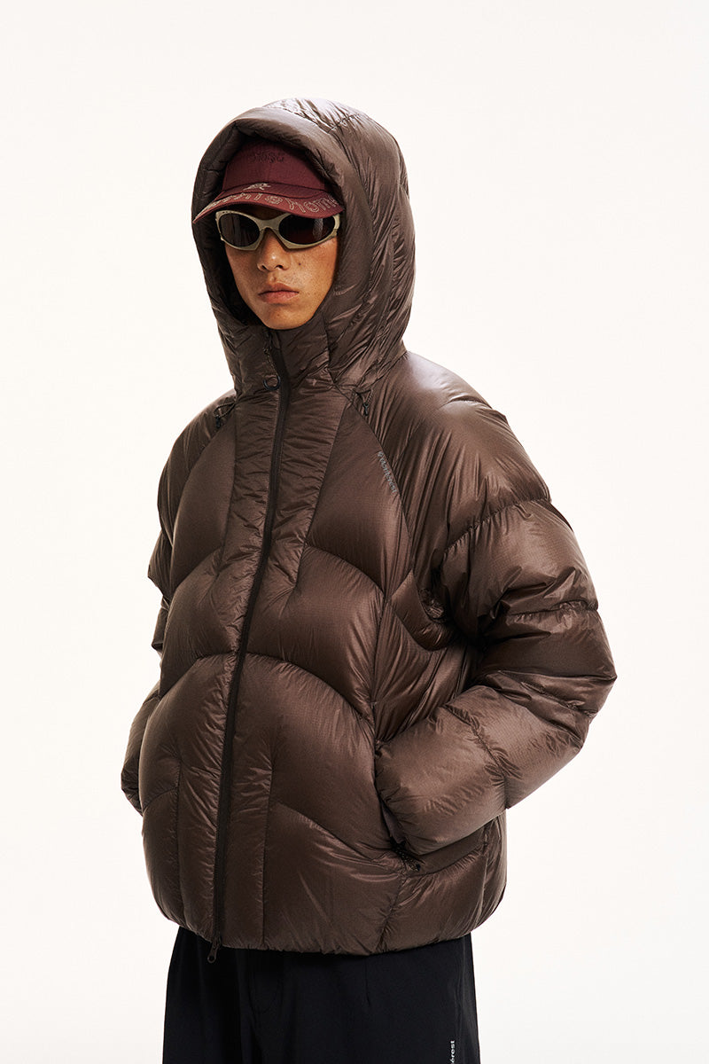 700FP Water-Repellent Hooded Down Jacket