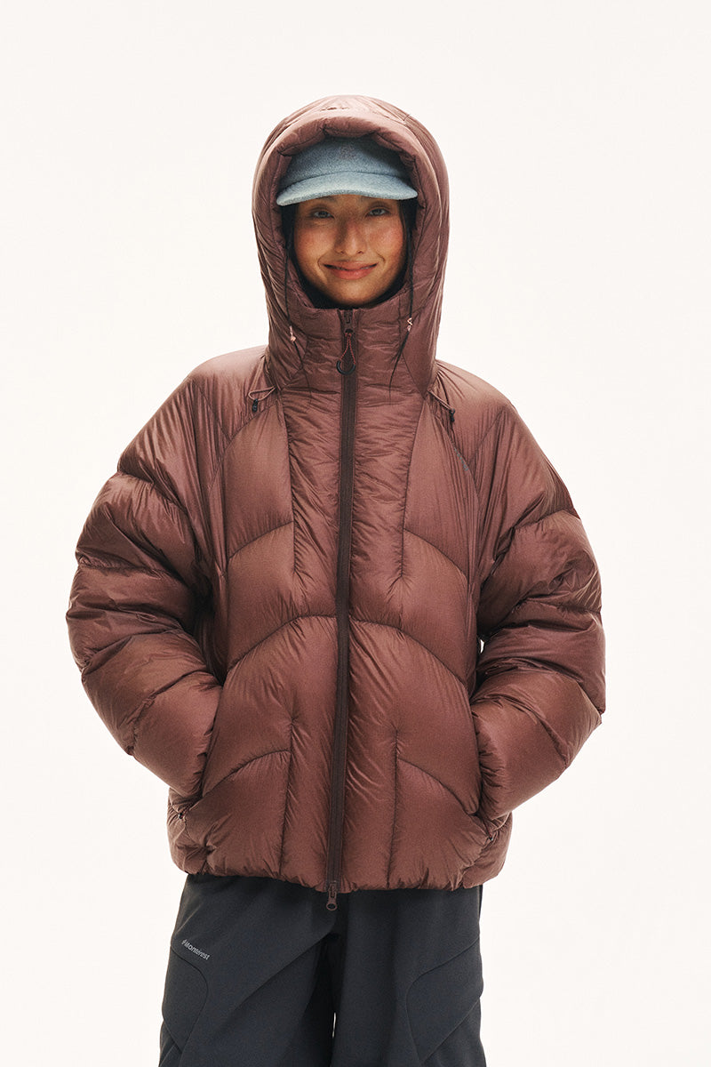 700FP Water-Repellent Hooded Down Jacket