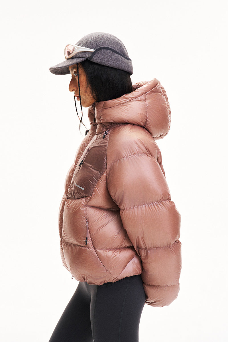 800FP Water-Repellent Hooded Down Jacket — Women's