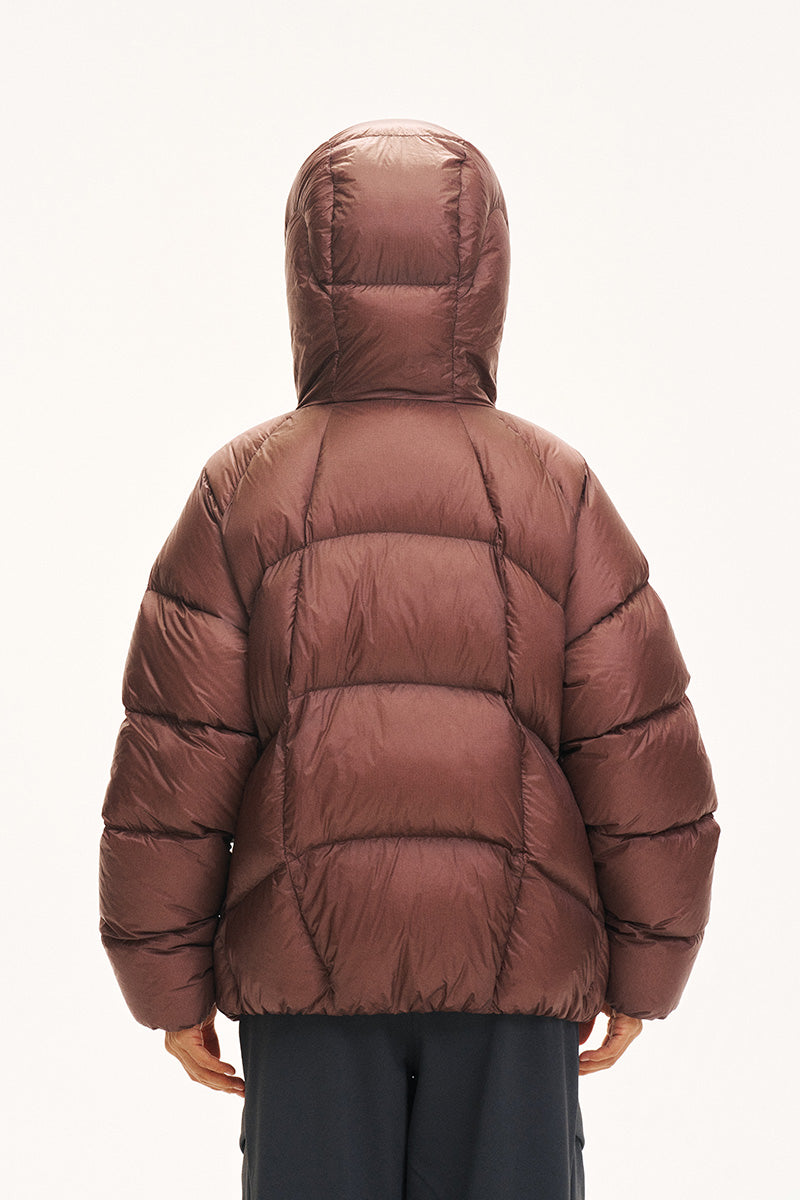 700FP Water-Repellent Hooded Down Jacket