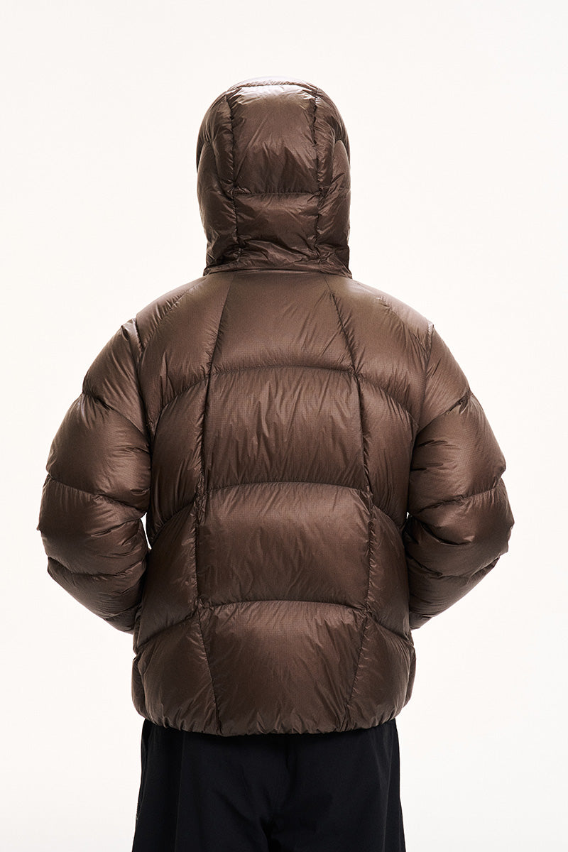 700FP Water-Repellent Hooded Down Jacket