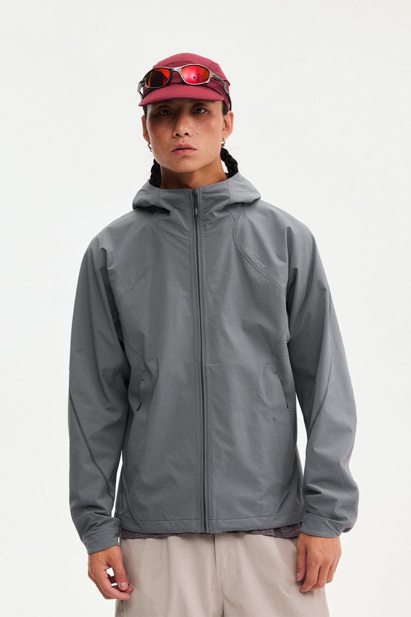 Monterest 撥水フーデッドソフトシェルジャケット メンズ product image