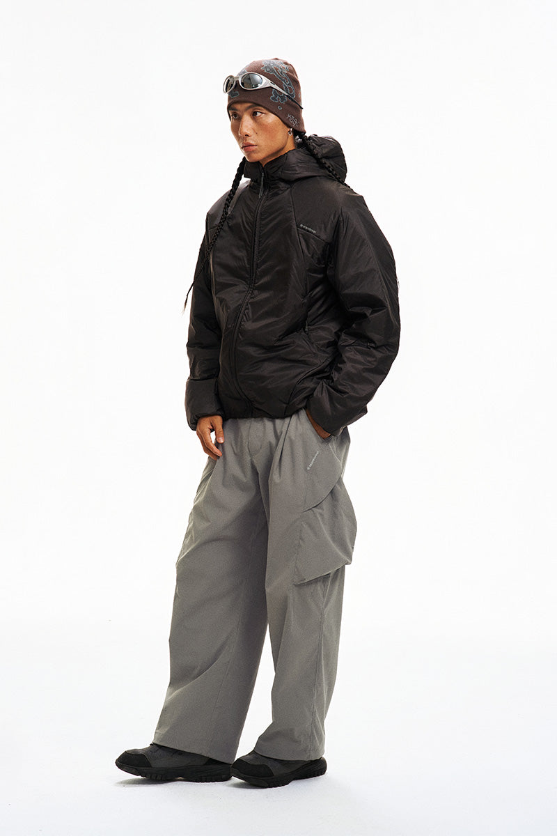 Water-Repellent Brushed-Lining Work Pants