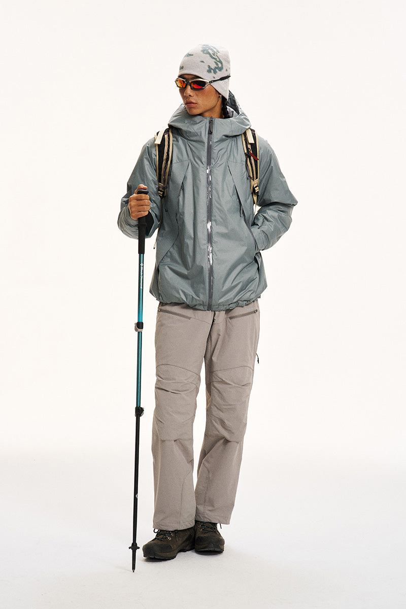 Color-Block Water-Repellent Softshell Pants