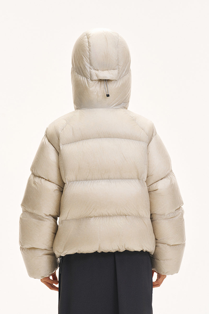 800FP Water-Repellent Hooded Down Jacket — Women's