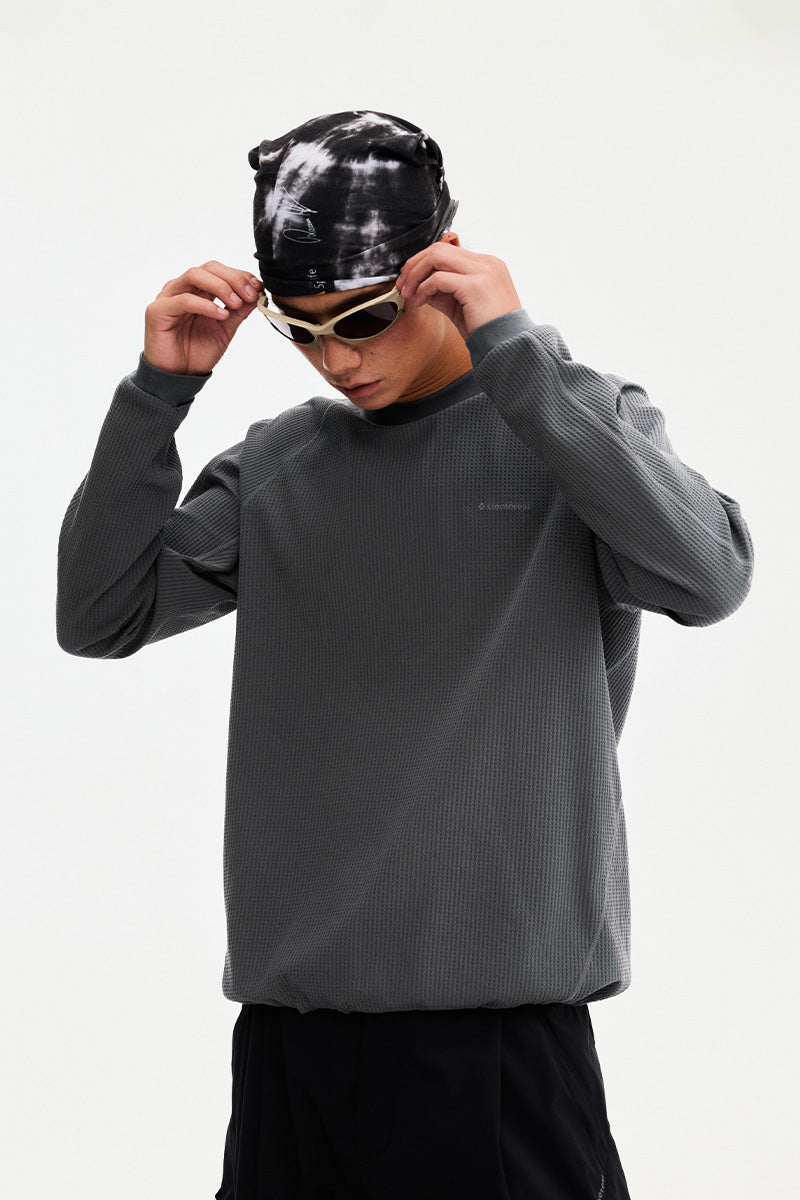 Monterest 速乾ワッフル ロングスリーブTシャツ メンズ product image