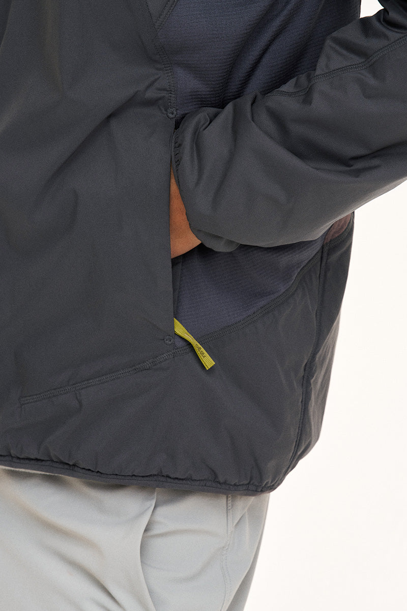 PrimaLoft® Gold フード付き中綿ジャケット メンズ