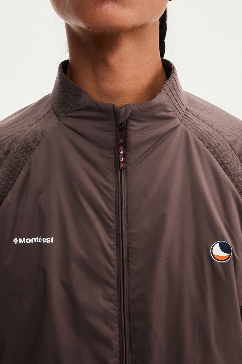 TTTM PrimaLoft® Gold-Paneled Stand-Collar Insulated Jacket