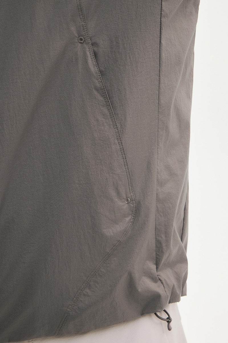 AIRFORM Water-Repellent Packable Hooded Jacket — Men's