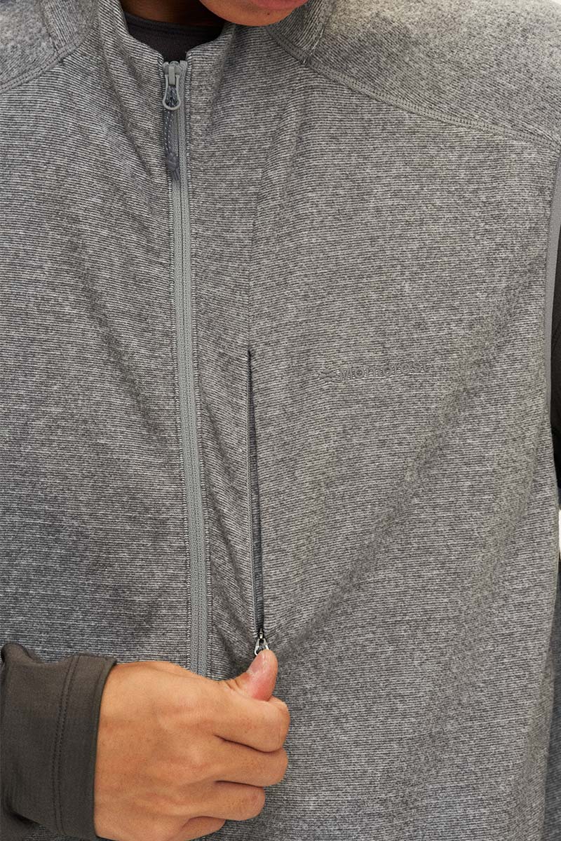 Men's Cationic Fleece Vest