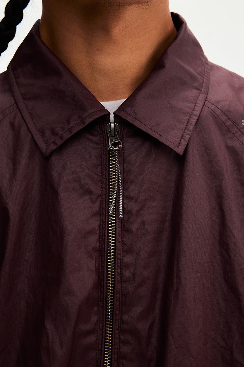 Collared Balloon-Hem Jacket — Men's