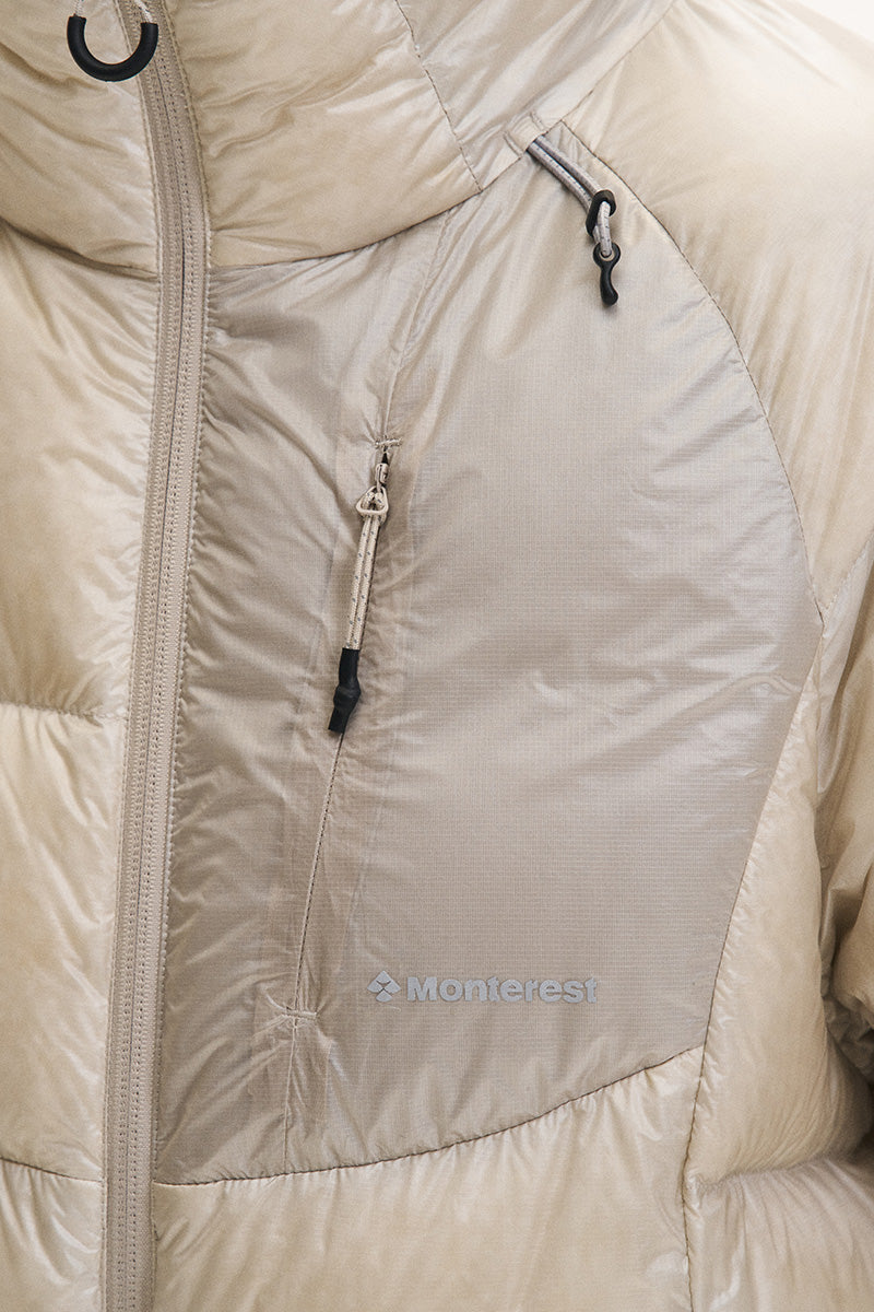 800FP Water-Repellent Hooded Down Jacket — Women's