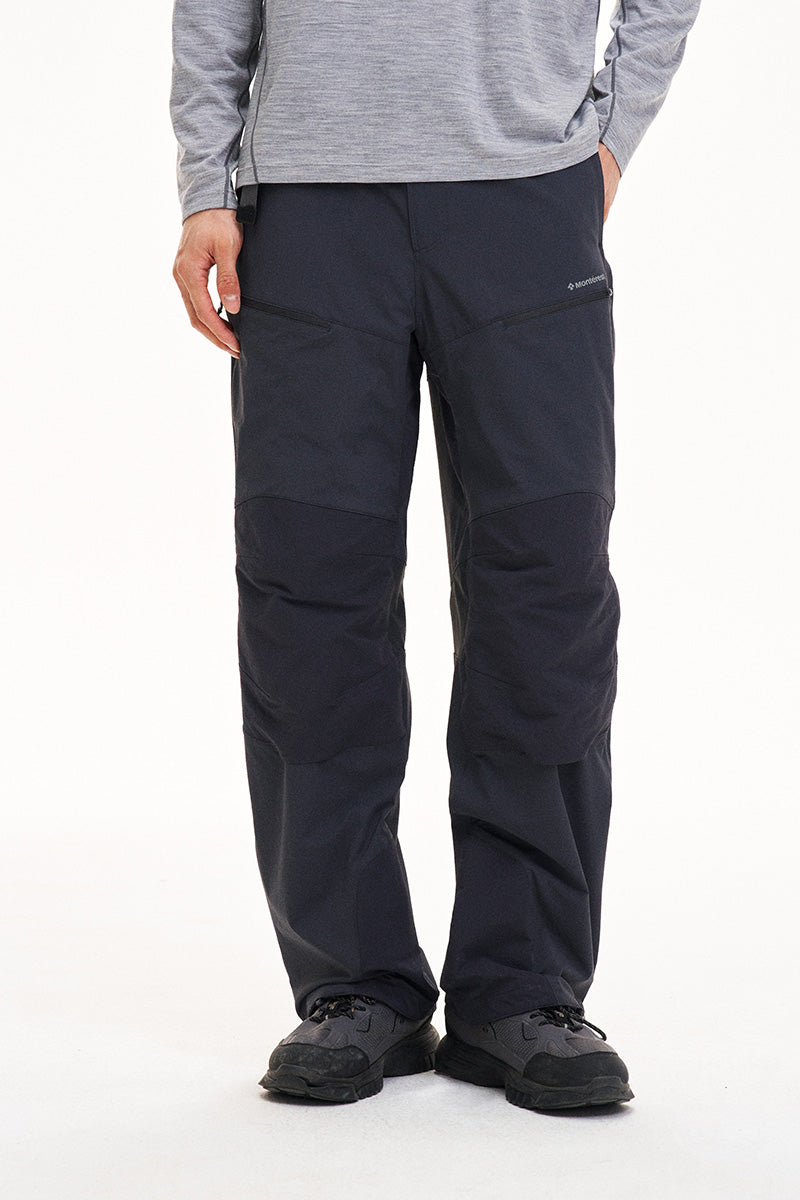 Color-Block Water-Repellent Softshell Pants