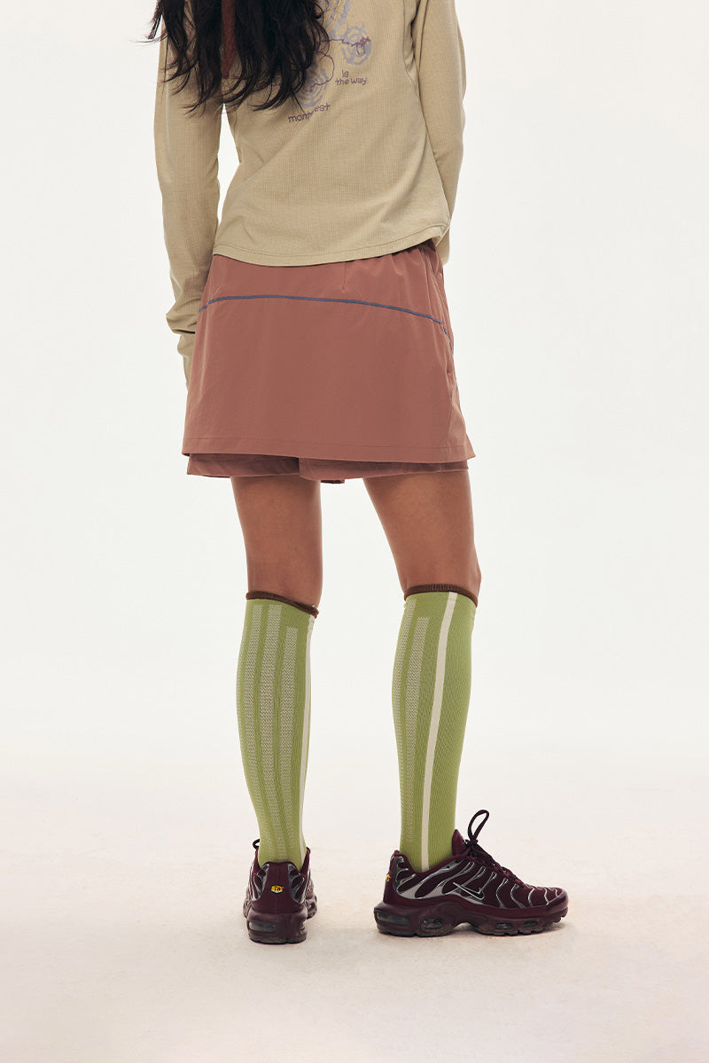 Water-Repellent Layered Culottes