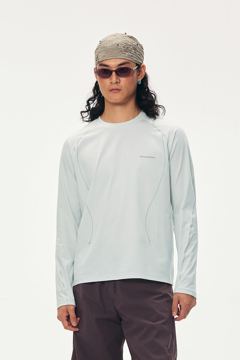 Antibacterial Quick-Drying Stretch Long-Sleeve T-Shirt