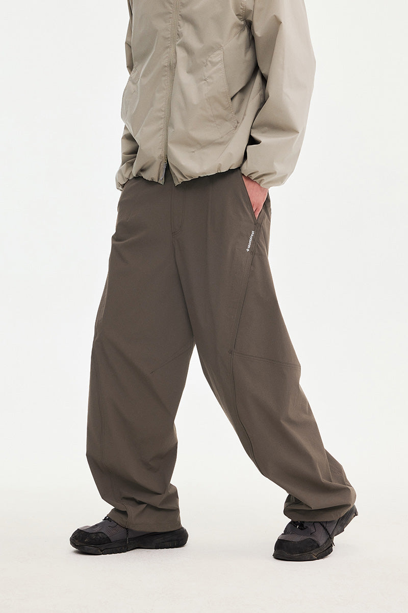 撥水ベンチレーション バレルパンツ