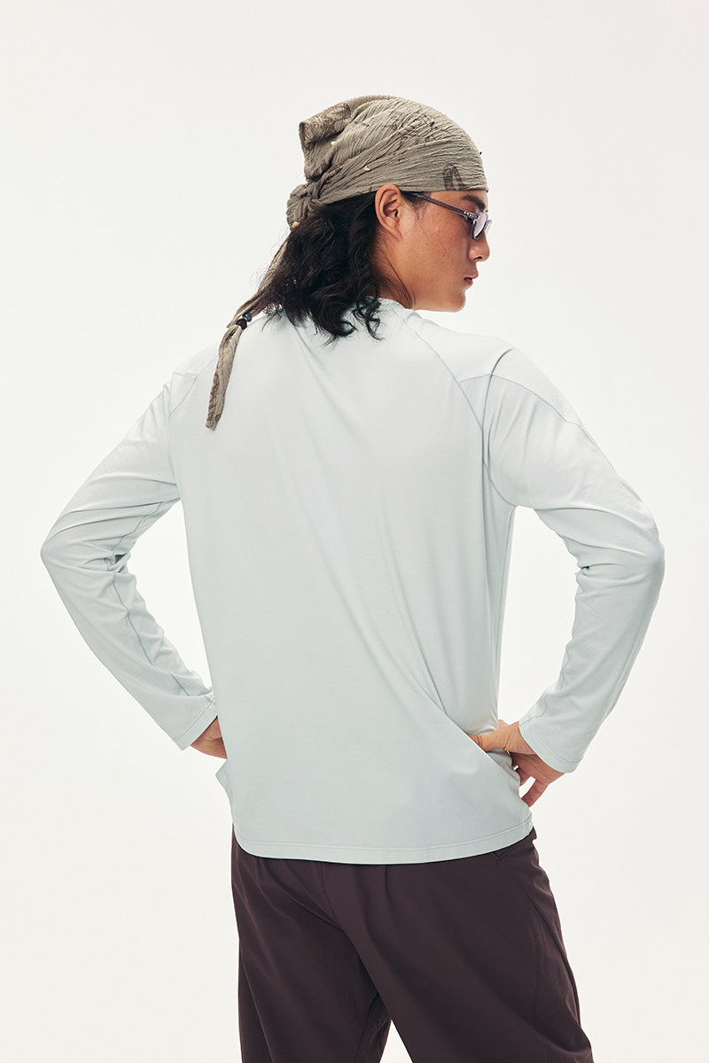 Antibacterial Quick-Drying Stretch Long-Sleeve T-Shirt