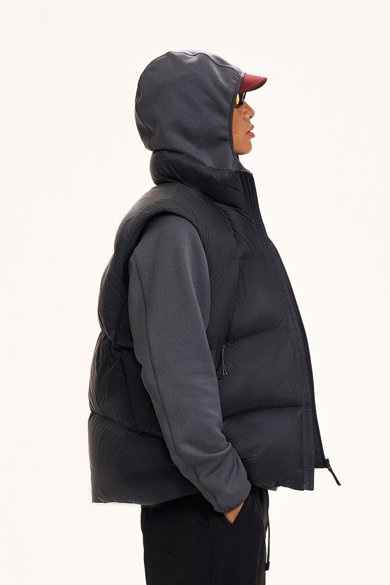 800FP Water-Repellent Stand-Collar Down Vest