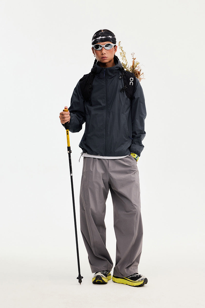 AIRFORM Water-Repellent Packable Hooded Jacket — Men's