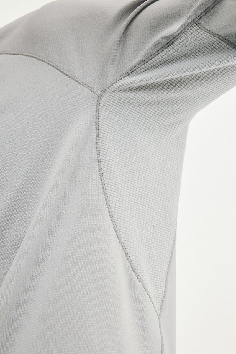 Men's Quick-Dry Half-Zip Long Sleeve T-Shirt